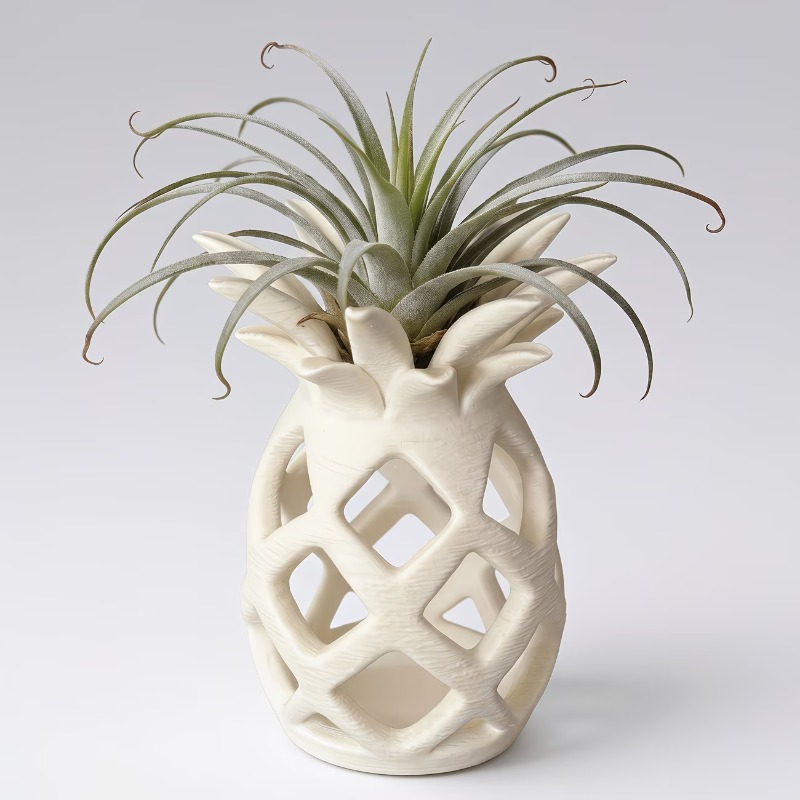 3D-Gedruckter Ananasförmiger L – Air Plant Tillandsia Bewertung und Preis