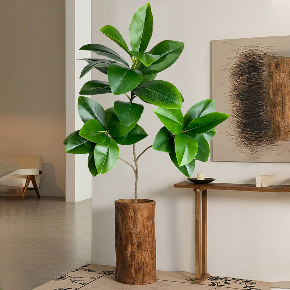 74-140 cm künstlicher Gummibau – Rubber Plant Ficus Bewertung und Preis