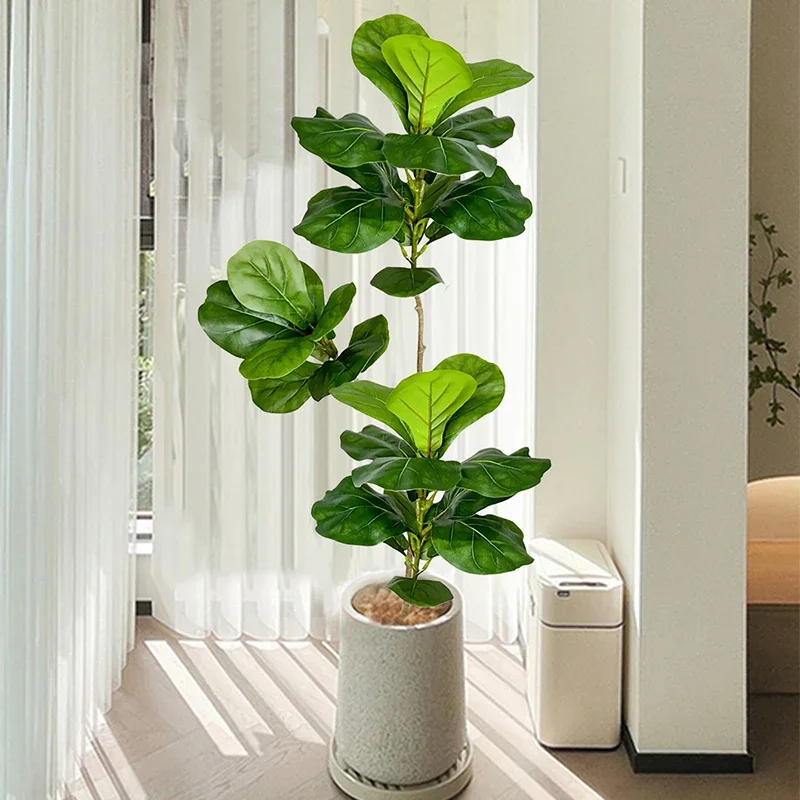 2-4,9 Fuß Großer Künstlicher F – Rubber Plant Ficus Bewertung und Preis