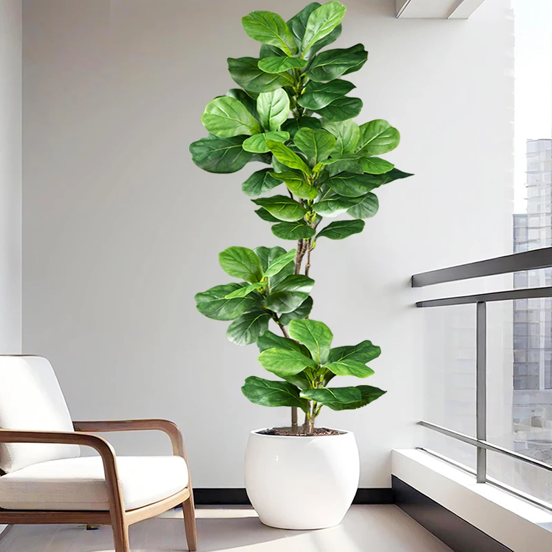 2-4,9 Fuß Großer Künstlicher F – Rubber Plant Ficus Bewertung und Preis