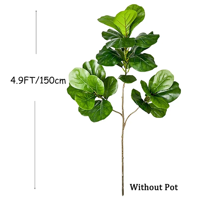 2-4,9 Fuß Großer Künstlicher F – Rubber Plant Ficus Bewertung und Preis