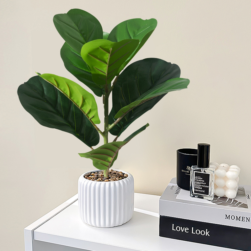 38 cm gefälschter Ficus-Baum,  – Rubber Plant Ficus Bewertung und Preis